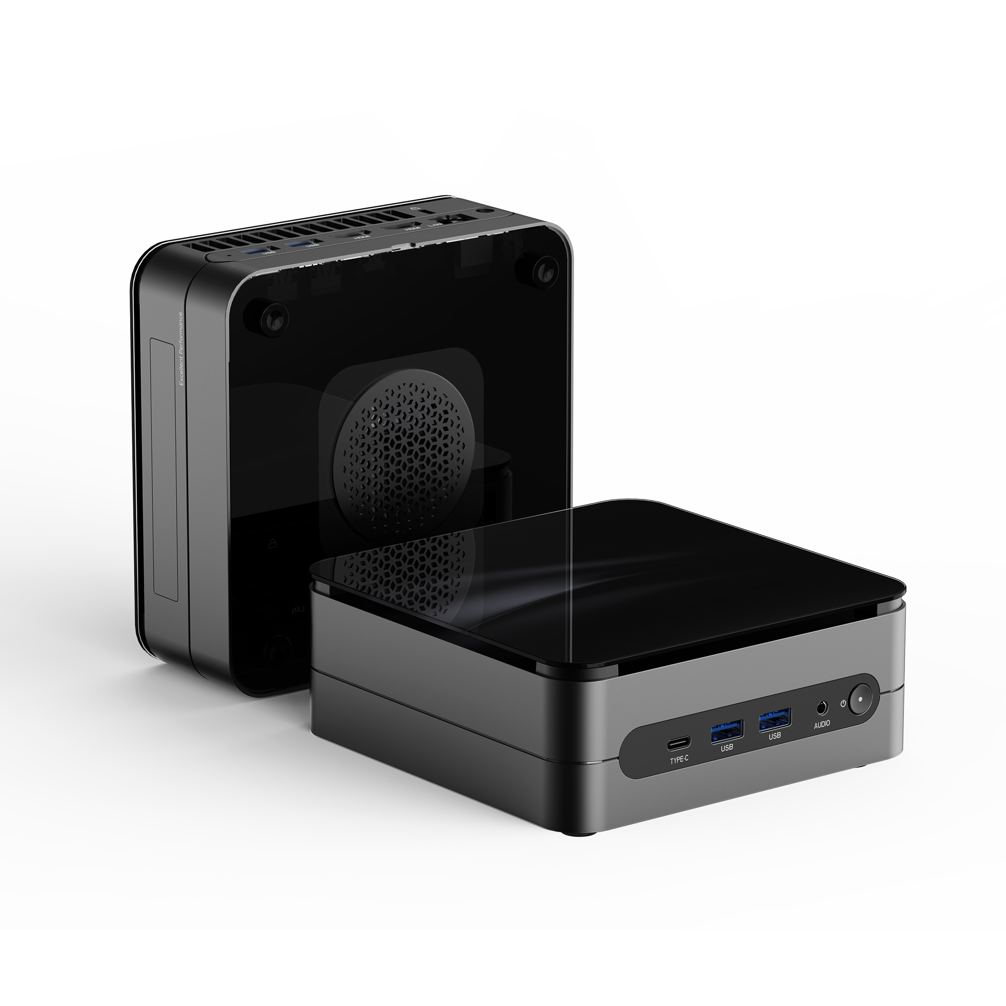 Intel Core i3-10100 Mini PC 10th Gen 16GB RAM 512GB SSD Dual HDMI 4K Windows 10/11 Pro